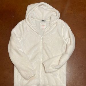 Girls fuzzy winter jacket